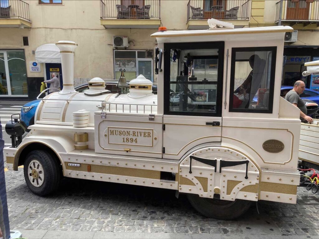 Land train Lake Garda